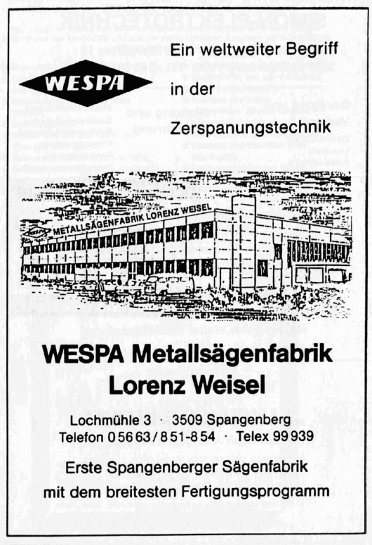 1987 WESPA Anzeige 1